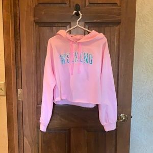 Lilly Pulitzer cropped hoodie